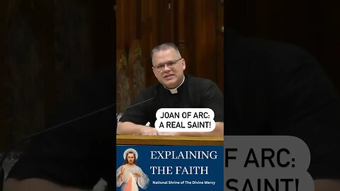 The trial of Joan of Arc #divinemercy #frchrisalar #explainingthefaith