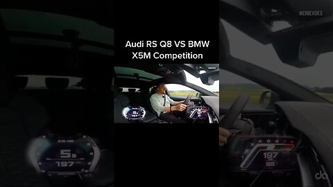 AUDI RS Q8 VS BMW X5M COMPETITION
