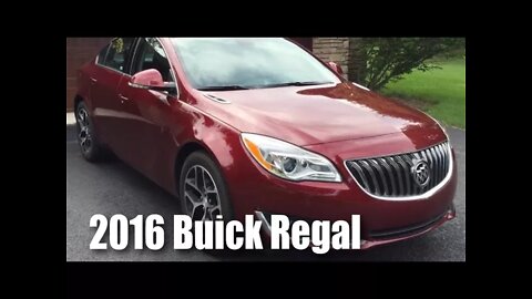 What I love and hate about the 2016 Buick Regal T Sedan