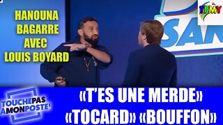 CLASH ENTRE HANOUNA ET LOUIS BOYARD VIDEO FOLLE "t'es une merde" #tpmp #NUPES #bolloré #diedonné