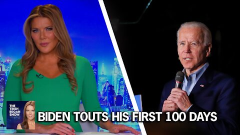 Biden Touts his first 100 days