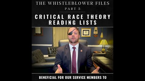 The Whistleblower Files Part 5: CRT Reading Lists