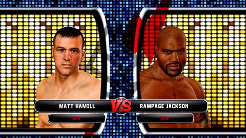 UFC Undisputed 3 Gameplay Rampage Jackson vs Matt Hamill (Pride)