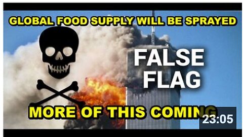 Major False Flags COMING - They are going to spray magnetic NANO particles in our Global food supply
