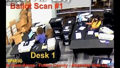 BREAKING:Hard Evidence Presented Duplicate Ballots were Counted in Fulton County Georgia