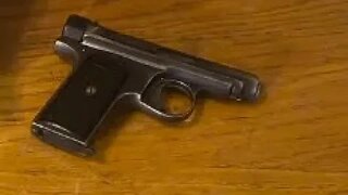 1913 Sauer variant 3 332ACP (7.65 Browning) pocket pistol