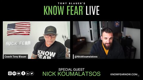 KNOW FEAR® LIVE: Nick Koumalatsos