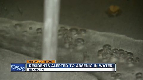 Elkhorn residents warned about possible arsenic contamination in water
