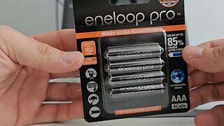 Eneloop Pro (AAA): Best NiMH batteries out there!