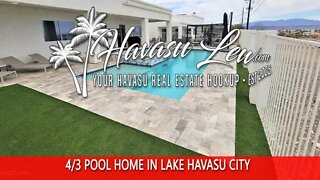 Lake Havasu Pool Home 1445 Tanqueray Dr MLS 1022459