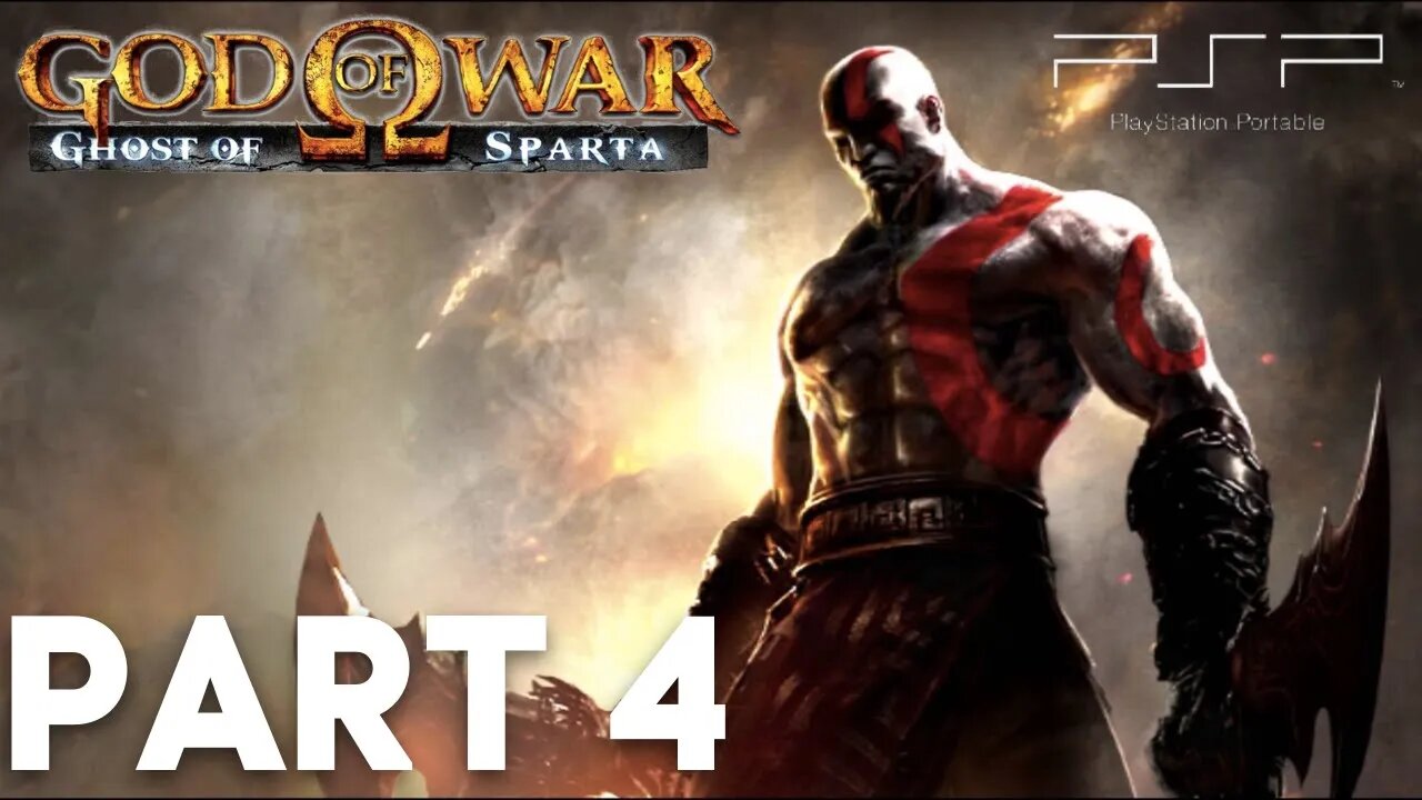 God of War: Ghost of Sparta Walkthrough Gameplay Part 4 | PSP, PSTV (No  Commentary Gaming)