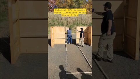 Colonial RPC November USPSA Classifier Match Stage 3 Limited Dan