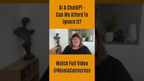 AI & ChatGPT - Can We Afford To Ignore It?