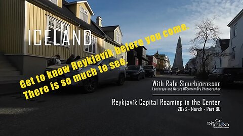 Iceland - Reykjavík Capital Roaming in the Center 2023 March │ Part 80