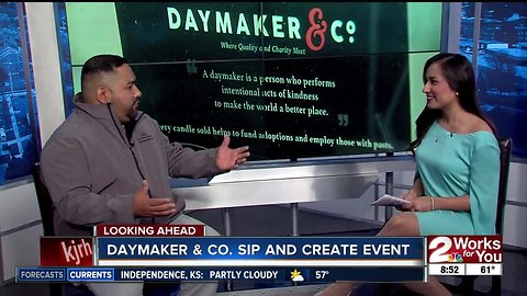 Preview of Sip and Create events with local candle company