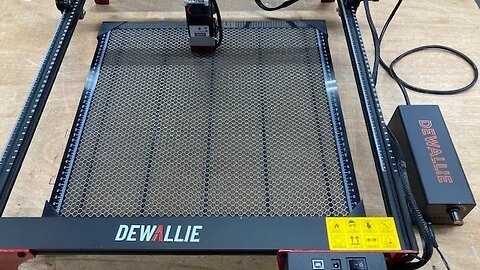 Dewallie Honeycomb Work Table and the New Air Assist by Dewallie