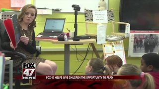 FOX 47 says YES to helping give children the opportunity to read.