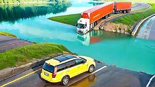 Cars vs Deep Water ▶️ BeamNG Drive - (Long Video SPECIAL)