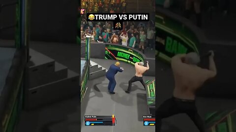 Donald Trump and Vladimir Putin Baseball Bat Beating 😂😳🎮 WWE2K23 World Powers Fight