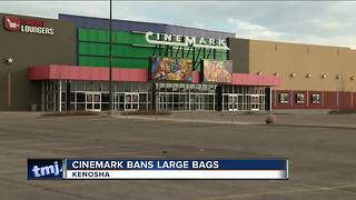 Cinemark now bans large bags