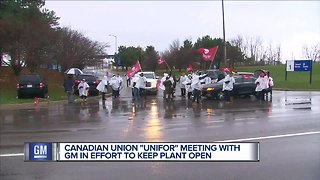 Canadian union Unifor meeting with GM in effort to keep plant open
