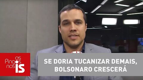 Felipe Moura Brasil: Se Doria tucanizar demais, Bolsonaro crescerá
