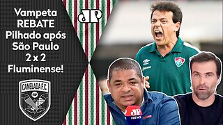 "Velho, NÃO DÁ PRA DIZER ISSO do Diniz!" Vampeta REBATE Pilhado após São Paulo 2 x 2 Fluminense!