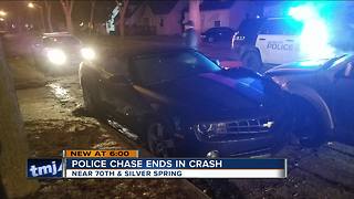 Milwaukee family picking up pieces after car thief crashes into car after chase