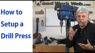 How to Setup and Use the Drill Press - Woodworking for Beginners #5