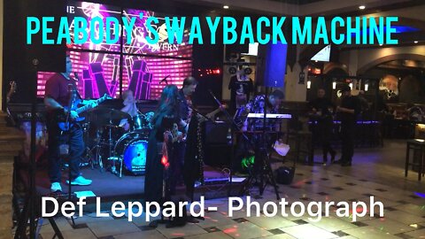 Peabody's Wayback Machine - Def Leppard Photograph