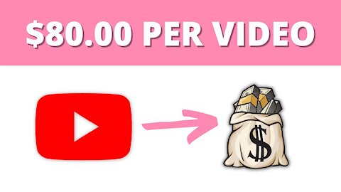 Make $80.00 Per 10 Minutes For Watching Videos (Make Money Online 2022)
