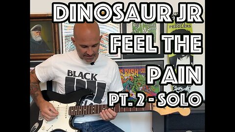 Feel The Pain Dinosaur Jr Guitar Lesson + Tutorial, Part 2 - SOLO