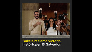 Bukele se pronuncia luego de declararse ganador de las presidenciales de El Salvador