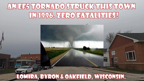 An EF5 TORNADO Struck This Town in 1996. ZERO Fatalities! Lomira, Byron & Oakfield. Wisconsin.