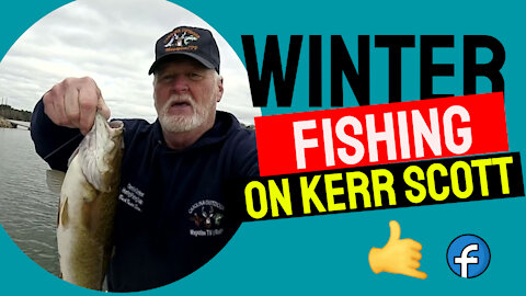 Winter Fishing on Kerr Scott Reservoir
