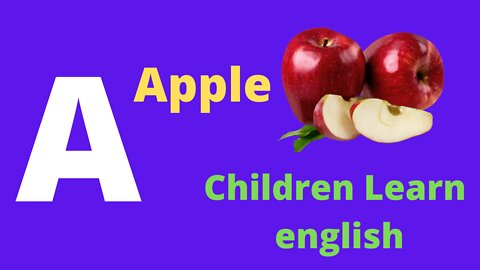 Children Learn English ABCD