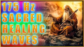 174 Hz SACRED HEALING TONE with 6 Hz Theta Waves ⚡️💛