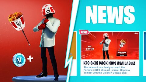 How to Unlock "NEW KFC SKIN PACK" in Fortnite! New "KFC SKIN BUNDLE" Leaked! (New Free KFC Rewards)!