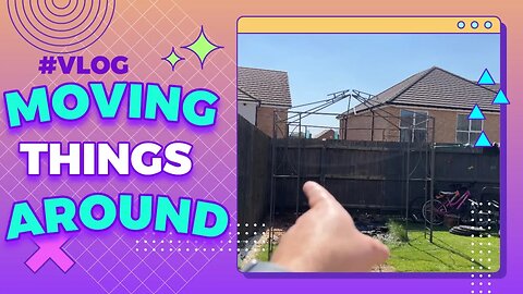 MOVING THINGS AROUND IN THE GARDEN! | Vlog