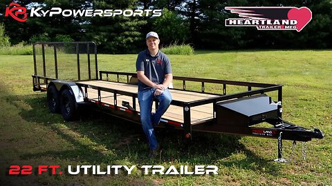 Heartland Trailers 22ft Utility | Great for Hauling Toys