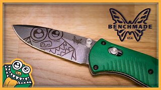 Benchmade Custom Mini-Barrage - Unboxing and Overview