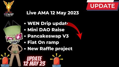 Drip Network AMA 11 May 2023 project focus and WEN Drip