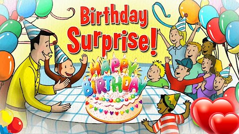 CURIOUS GEORGE Birthday Surprise & Make a Pet - Gameplay