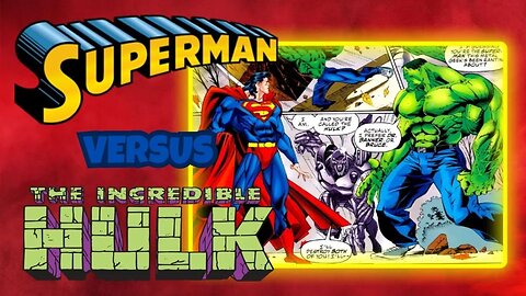 Superman vs Hulk