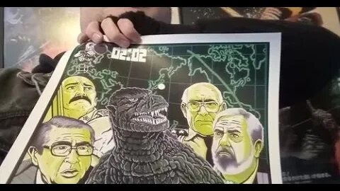 UNBOXING: Godzilla 1985 & Horror Artwork by @vid-o-rama from Etsy Store Online 🎅🌲