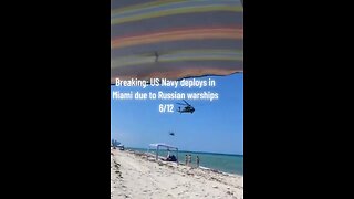 Russian fighter jets flew in American airspace, today the Navy was deployed to Miami