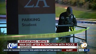 Man dies after altercation with police at MiraCosta College