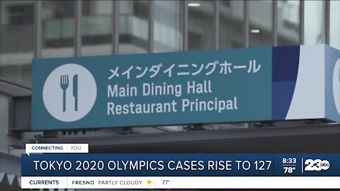 Tokyo 2020 Olympics COVID cases rise to 127