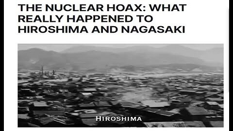 The Nuclear Bomb Hoax: What Really Happened to Hiroshima and Nagasaki During World War II?