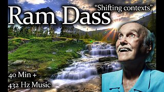 Ram Dass - Shifting Contexts (432Hz Music & Video Loop)